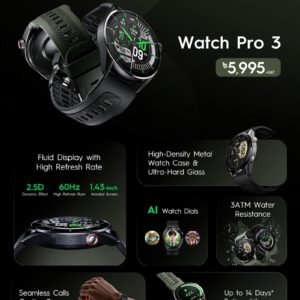 Tecno Watch Pro 3 – Advanced Smartwatch for a Smarter Lifestyle
