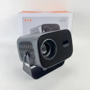 A10 Android LED Projector – 720P HD, 4K Support, Android 13, 5G WiFi & Bluetooth 5.1